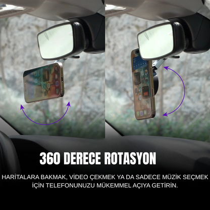 Manyetik Vakumlu Telefon Tutucu