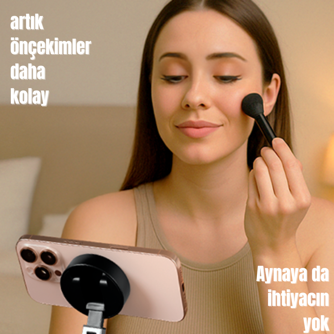 Manyetik Vakumlu Telefon Tutucu