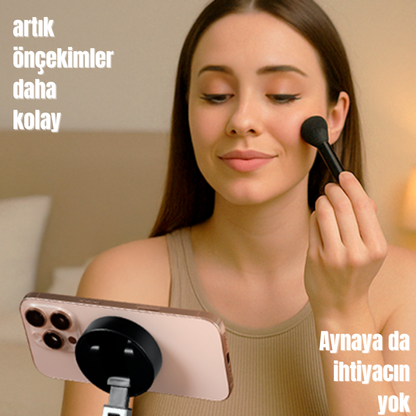 Manyetik Vakumlu Telefon Tutucu